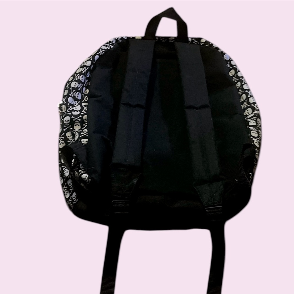 Skull Pattern Backpack - image 2